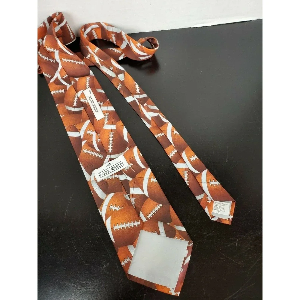 Ralph Marlin Just Balls - Footballs 1995 Tie‎
